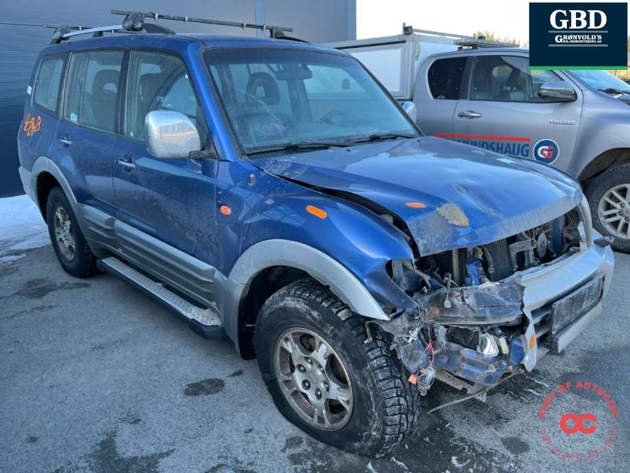 Mitsubishi Pajero 2000-2006 (Type III) , Motorkode: 4M41, Girkassekode: MR593861