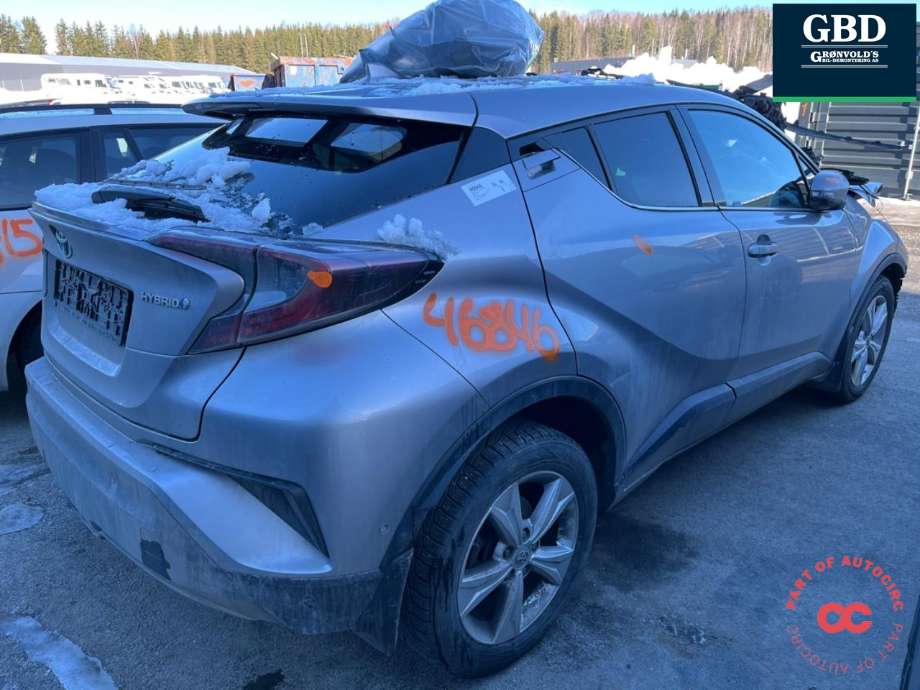 Toyota C-HR 2016-->> , Motorkode: 2ZR-FXE, Girkassekode: 3090047110