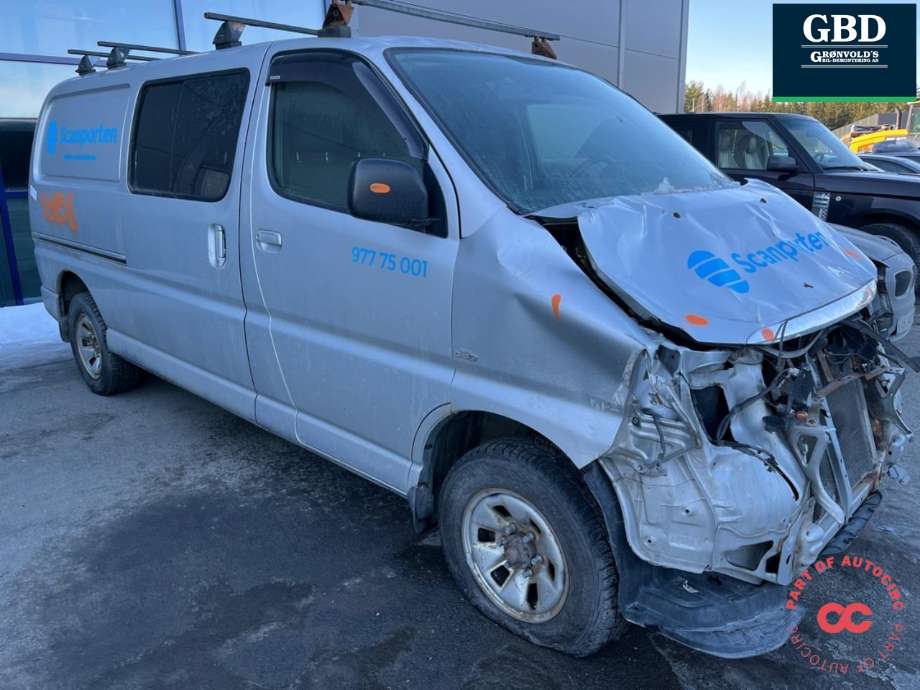 Toyota Hiace 2007-2012 (Fase 3) , Motorkode: 2KD-FTV, Girkassekode: 3303026A61