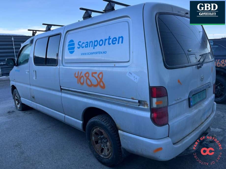 Toyota Hiace 2007-2012 (Fase 3) , Motorkode: 2KD-FTV, Girkassekode: 3303026A61