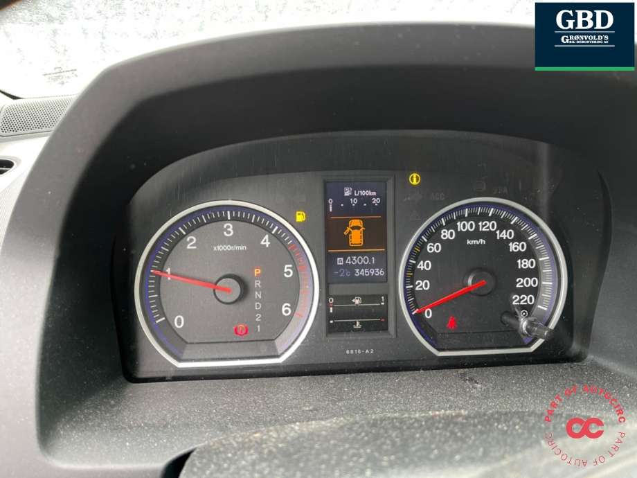 Honda CR-V 2007-2012 (Type III) , Motorkode: N22B3, Girkassekode: 20021RFY000