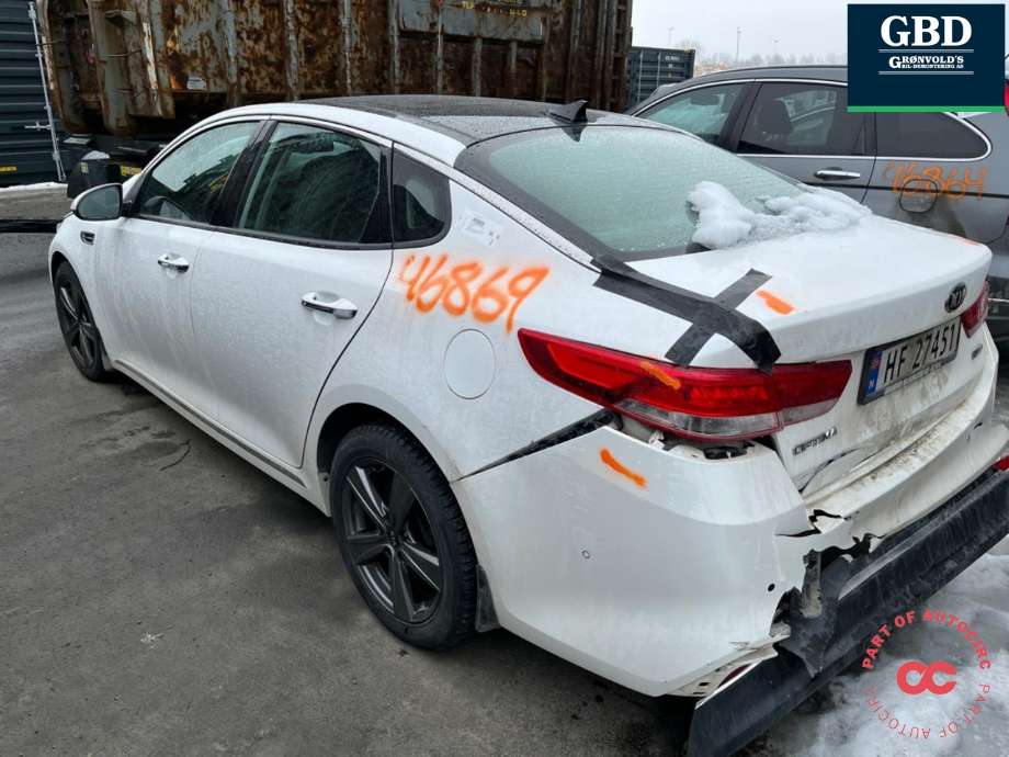 Kia Optima 2017-2020 , Motorkode: D4FD, Girkassekode: 43000 2D280