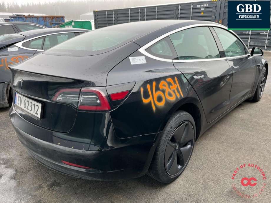 Tesla Model 3 2018-2023 (Fase 1) , Motorkode: 3D3|3D5, Girkassekode: 