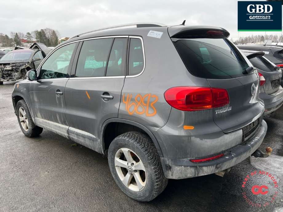 VW Tiguan 2011-2016 (Type I, Fase 2) , Motorkode: CFFB, Girkassekode: MYG