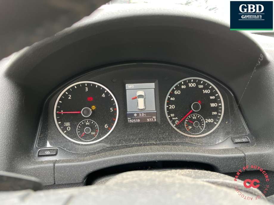 VW Tiguan 2011-2016 (Type I, Fase 2) , Motorkode: CFFB, Girkassekode: MYG