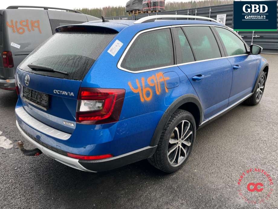 Škoda Octavia 2017-2020 (Type III, Fase 2) , Motorkode: DFFA, Girkassekode: UAT