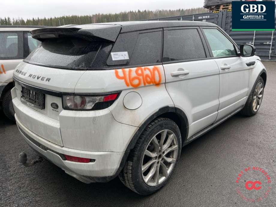 Land Rover Range Rover, Evoque 2011-2019 (Type I) , Motorkode: 224DT, Girkassekode: LR024709