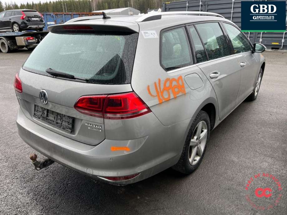 VW Golf VII 2012-2017 (Fase 1) , Motorkode: CRLB, Girkassekode: PGS