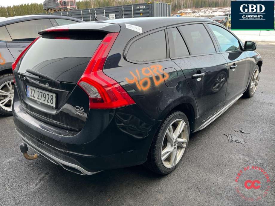 Volvo V60/V60 CC 2013-2018 (Type I, Fase 2) , Motorkode: D5244T15, Girkassekode: 36050600