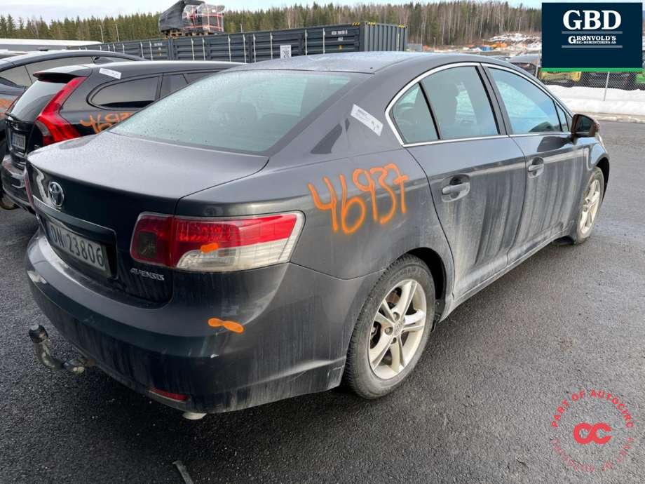 Toyota Avensis 2009-2015 (Type III, Fase 1) , Motorkode: 2ZR-FAE, Girkassekode: 3030005070