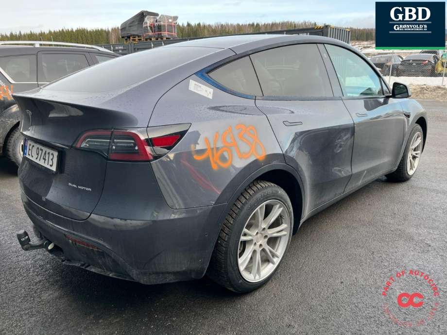 Tesla Model Y 2021-2024 (Type I) , Motorkode: 3DU, Girkassekode: