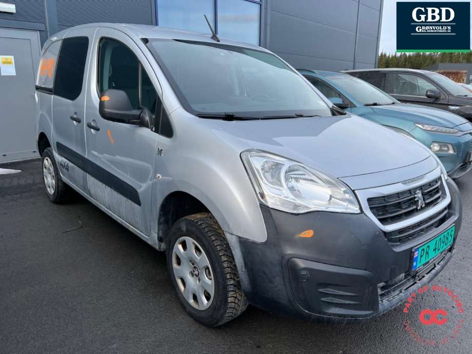 Peugeot Partner 2015-2019 (Type II, Fase 2) , Motorkode: BH02| BHY, Girkassekode: 16 099 833 80