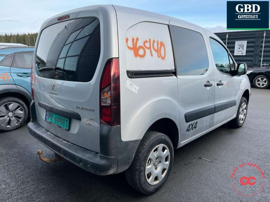 Peugeot Partner 2015-2019 (Type II, Fase 2) , Motorkode: BH02| BHY, Girkassekode: 16 099 833 80