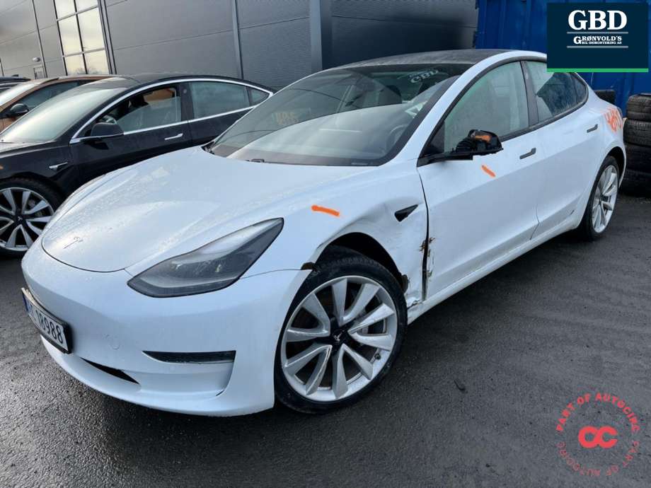 Tesla Model 3 2018-2023 (Fase 1) , Motorkode: 3D3, Girkassekode: 