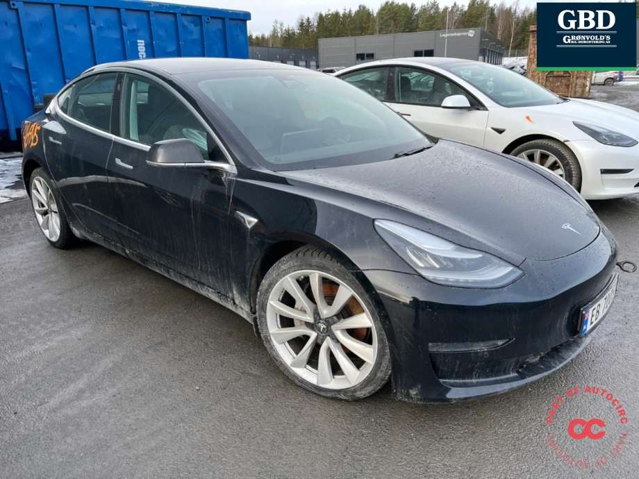 Tesla Model 3 2018-2023 (Fase 1) , Motorkode: 3D3, Girkassekode: 