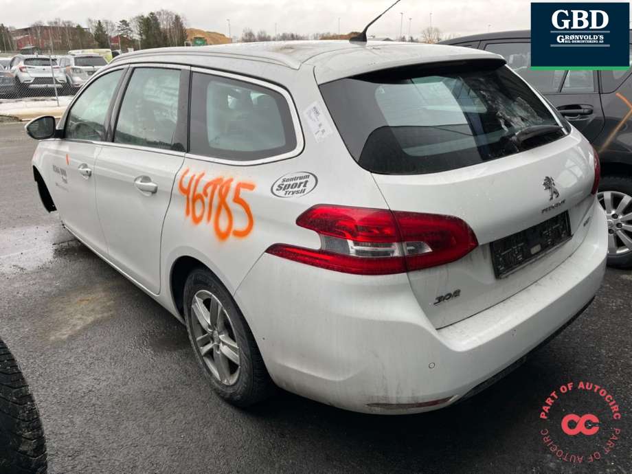 Peugeot 308 2013-2021 (Type II) , Motorkode: HN02, Girkassekode: 16 096 663 80