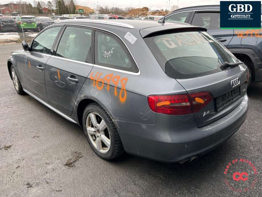 Audi A4 2007-2014 (Type IV) (B8) (B8), Motorkode: CDHA, Girkassekode: NDS