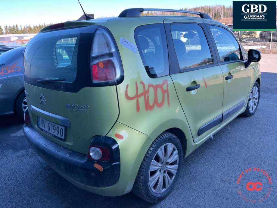 Citroën C3, Picasso 2009-2017 , Motorkode: 9H02| 9HX, Girkassekode: 2231 N1