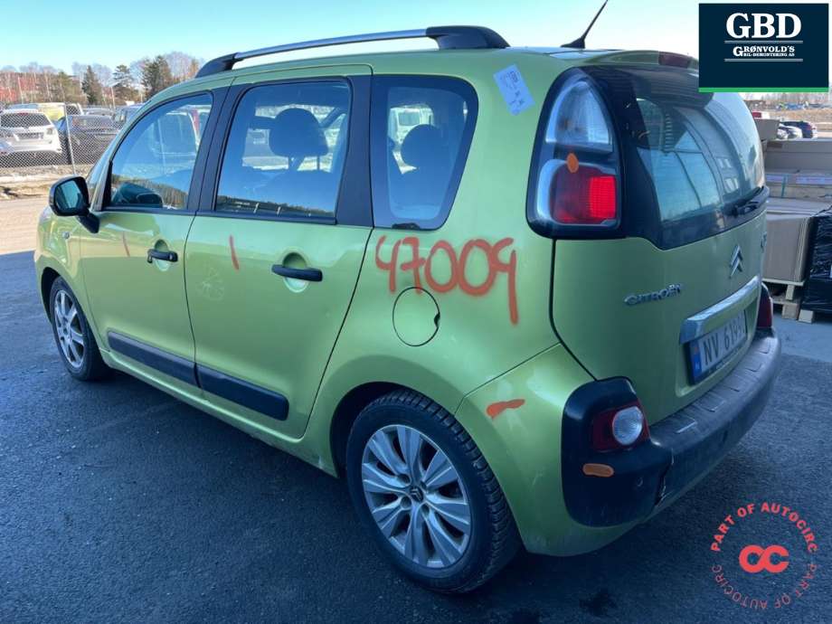 Citroën C3, Picasso 2009-2017 , Motorkode: 9H02| 9HX, Girkassekode: 2231 N1
