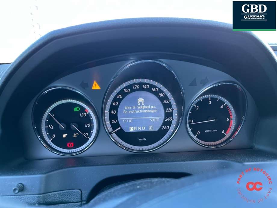 Mercedes C-Klasse 2007-2011 (Fase 1) (W204) (W204), Motorkode: OM646.811, Girkassekode: A 211 270 63 01