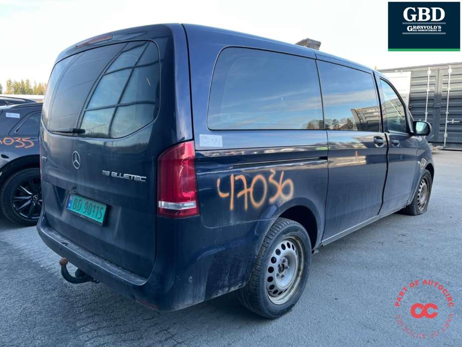 Mercedes Vito 2014-->> (W447) (W447), Motorkode: OM651.950, Girkassekode: A 447 270 38 00