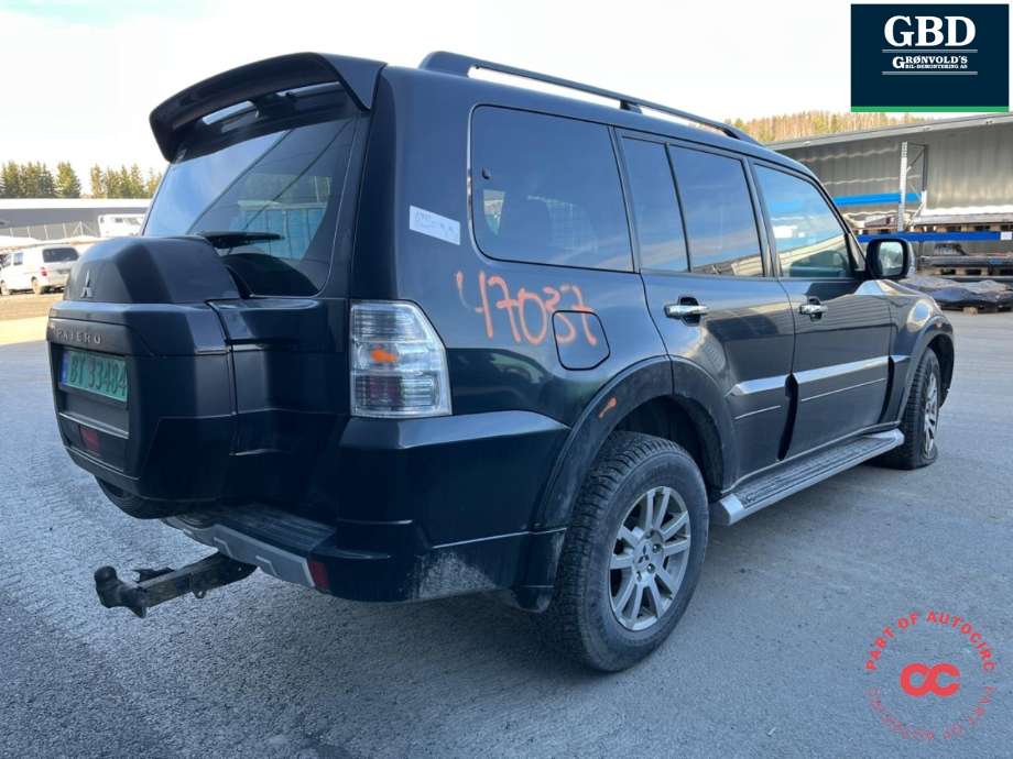 Mitsubishi Pajero 2007-2016 (Type IV, Fase 1) , Motorkode: 4M41, Girkassekode: 2700A130