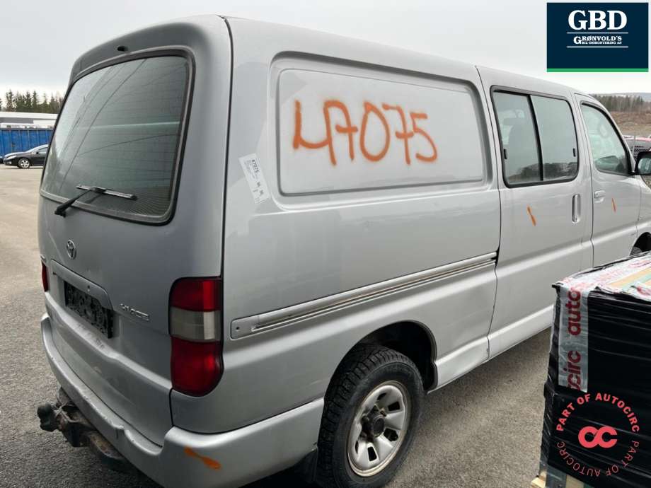 Toyota Hiace 2007-2012 (Fase 3) , Motorkode: 2KD-FTV, Girkassekode: 3303026A60