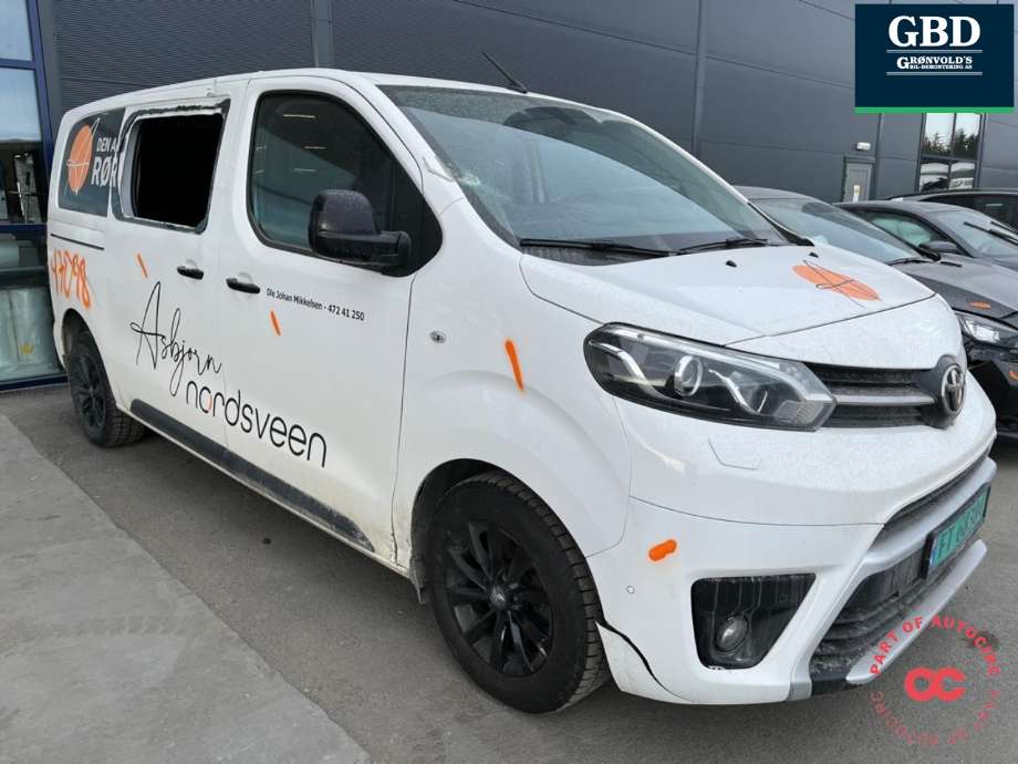 Toyota Proace 2016-->> (Type II) , Motorkode: AH01| 4WZ-FTV, Girkassekode: SU001A8297