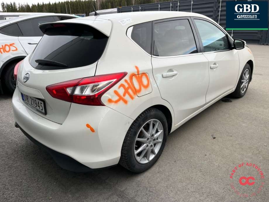 Nissan Pulsar 2014-->> , Motorkode: HRA2, Girkassekode: 3201001Q9Z
