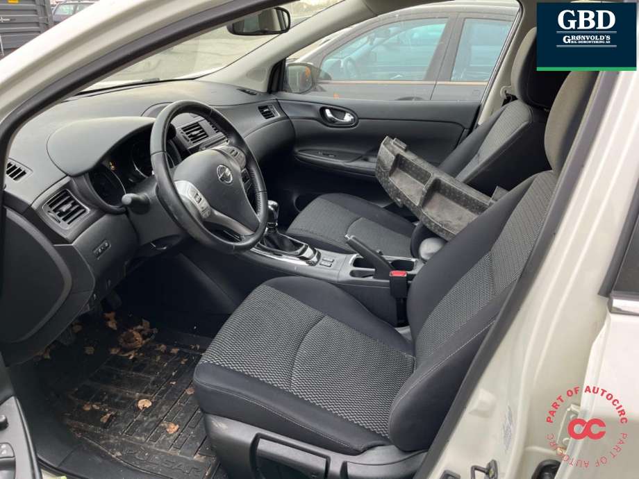 Nissan Pulsar 2014-->> , Motorkode: HRA2, Girkassekode: 3201001Q9Z
