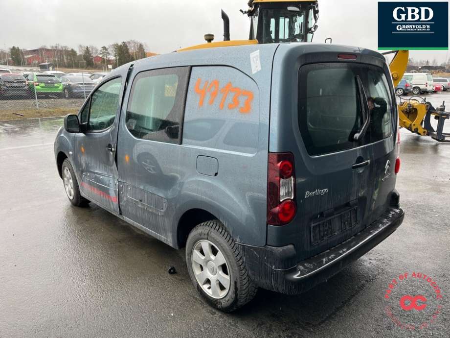 Citroën Berlingo 2008-2015 (Type II, Fase 1) delebil , Motorkode: 9H06| 9HF, Girkassekode: 16 089 352 80
