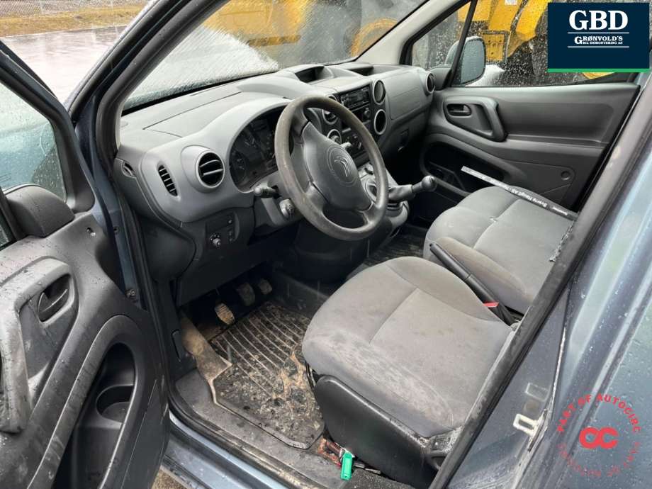 Citroën Berlingo 2008-2015 (Type II, Fase 1) delebil , Motorkode: 9H06| 9HF, Girkassekode: 16 089 352 80