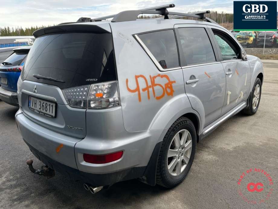 Mitsubishi Outlander 2010-2012 (Type II, Fase 2) , Motorkode: 4HK, Girkassekode: 2500A677