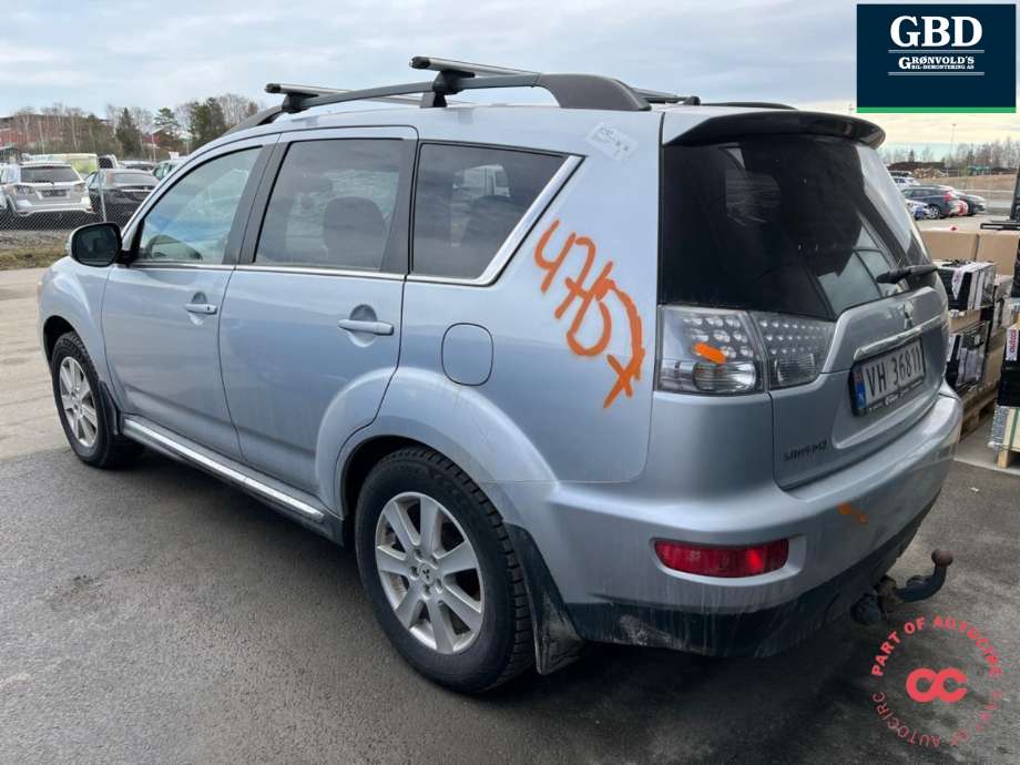 Mitsubishi Outlander 2010-2012 (Type II, Fase 2) , Motorkode: 4HK, Girkassekode: 2500A677