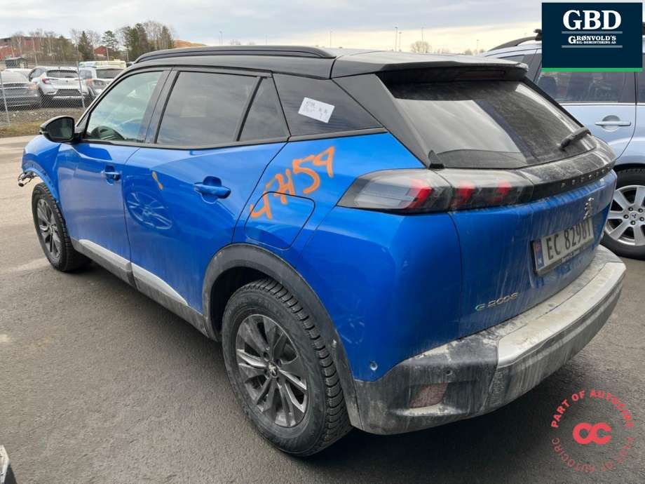 Peugeot e-2008 2019-->> delebil , Motorkode: ZKX, Girkassekode: