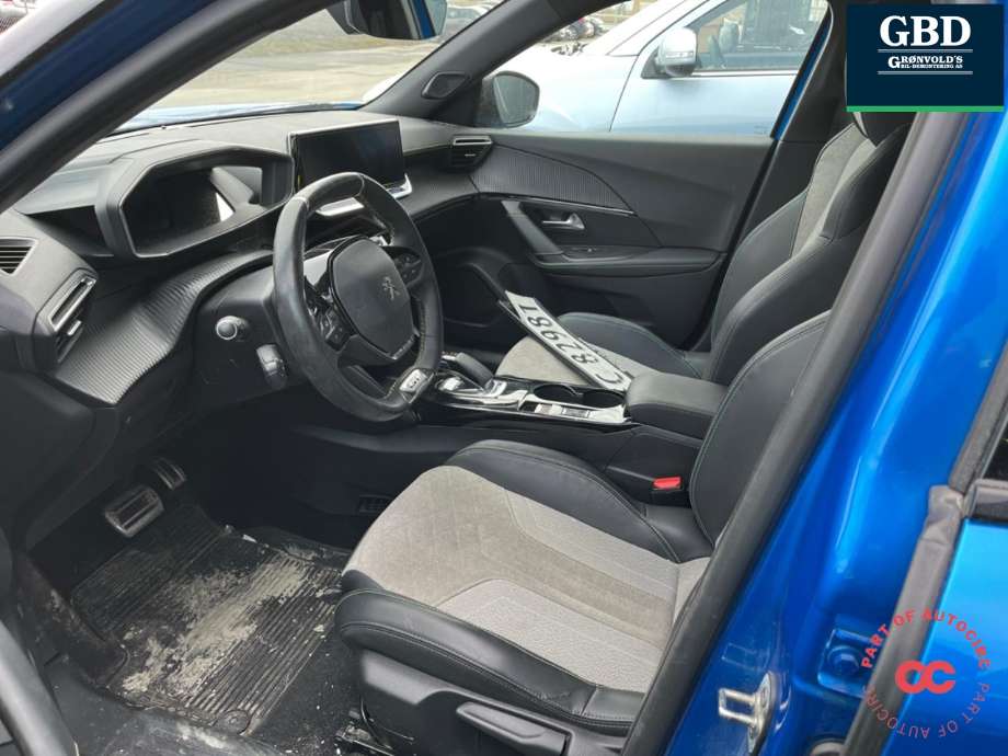 Peugeot e-2008 2019-->> delebil , Motorkode: ZKX, Girkassekode: