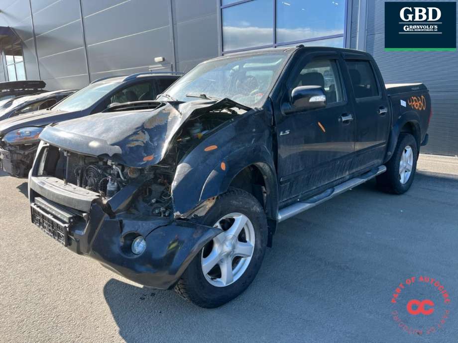 Isuzu D-Max, 2007-2012 (Type I)  delebil , Motorkode: 4JJ1-TC, Girkassekode: 8980049100