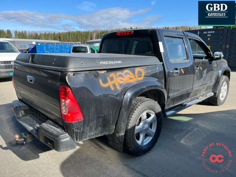 Isuzu D-Max 2007-2012 (Type I) , Motorkode: 4JJ1-TC, Girkassekode: 8980049100