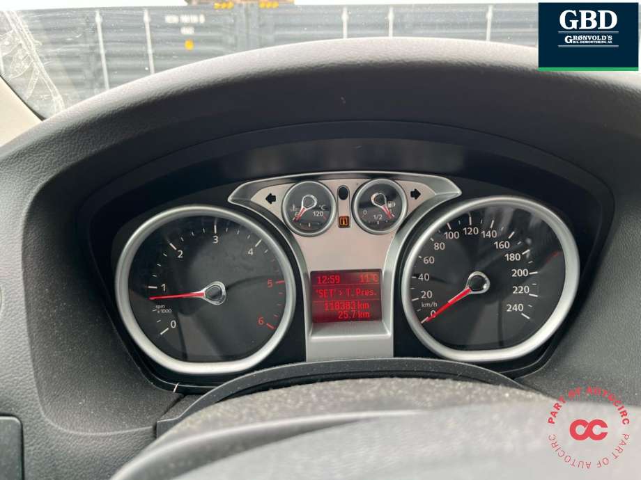 Ford Focus 2008-2010 (Type II, Fase 2) , Motorkode: GPDA, Girkassekode: 1819942