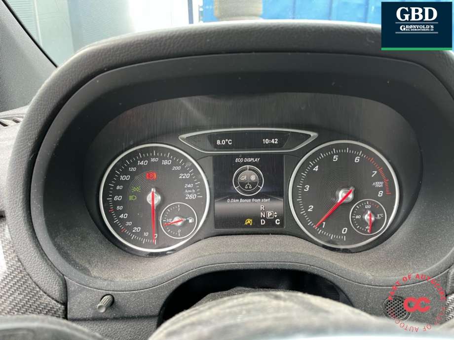 Mercedes B-Klasse 2011-2018 (W246) delebil , Motorkode: M270.910, Girkassekode: A 246 370 36 02