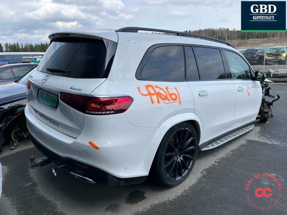 Mercedes GLS 2016-->> (Fase 2) (X166) (X166), Motorkode: OM656.929, Girkassekode: A 725 270 91 14