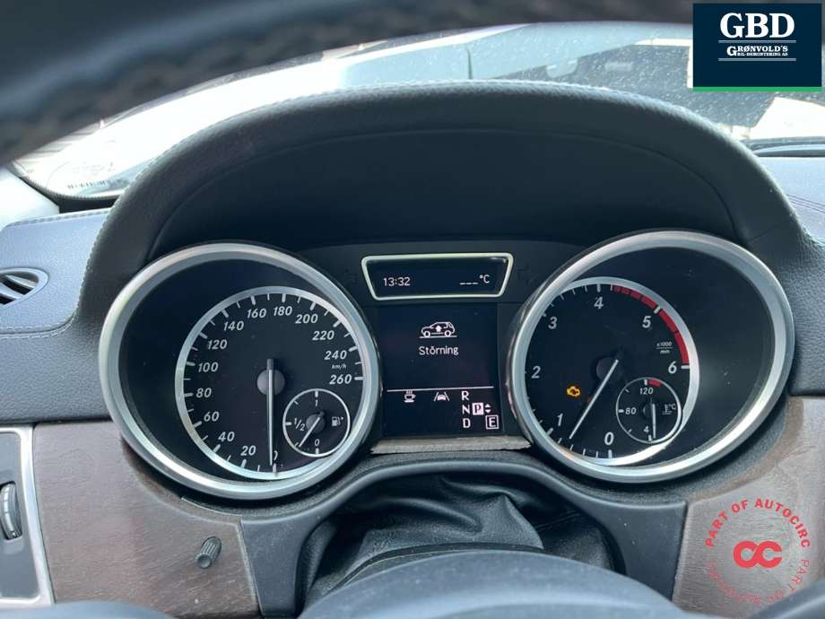 Mercedes ML 2011-2015 (Fase 1) (W166) (W166), Motorkode: OM651.960, Girkassekode: A 166 270 53 00
