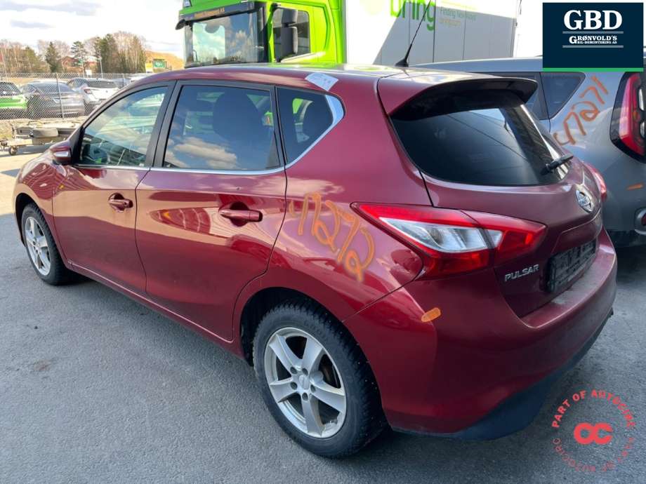 Nissan Pulsar 2014-->> , Motorkode: HRA2, Girkassekode: 3201001Q9Z