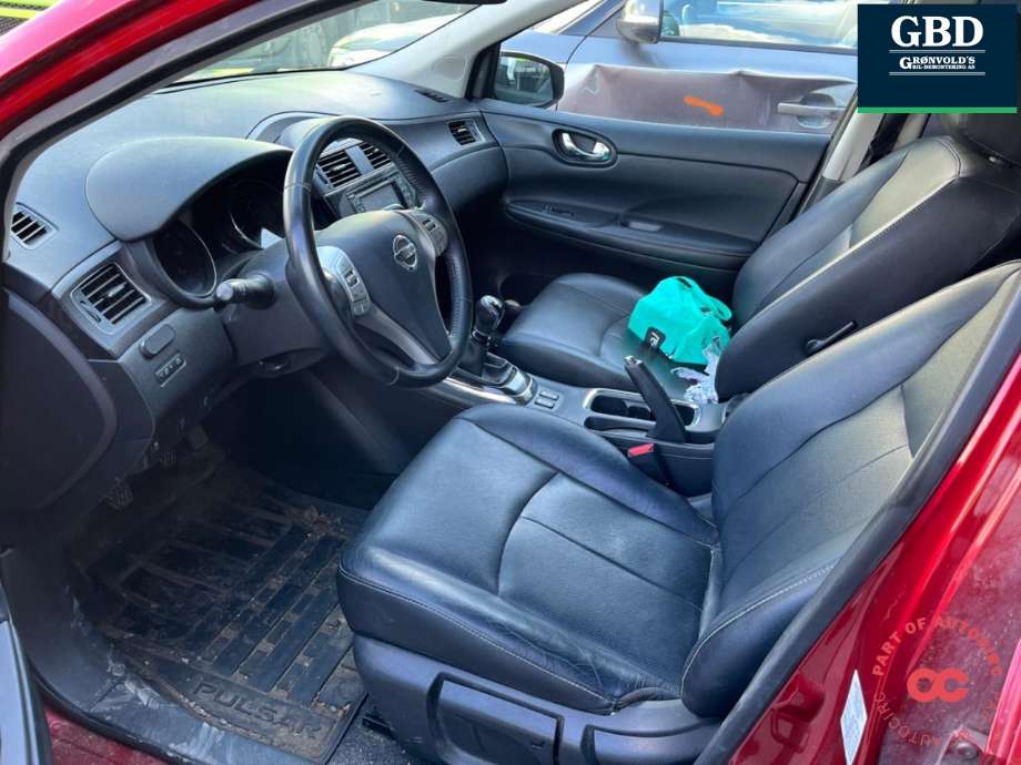 Nissan Pulsar 2014-->> , Motorkode: HRA2, Girkassekode: 3201001Q9Z