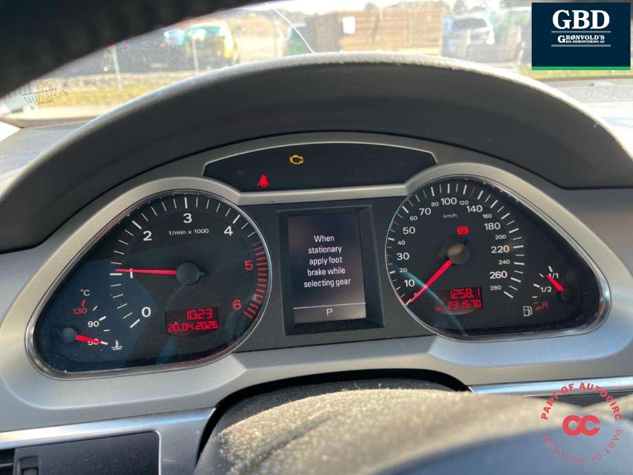 Audi A6 2008-2011 (Type III, Fase 2) (C6) (C6), Motorkode: BRE, Girkassekode: KTD