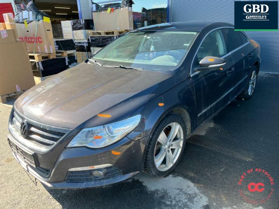 VW CC, 2008-2012 (PASSAT CC) (PASSAT CC) delebil , Motorkode: CFFB, Girkassekode: NJK