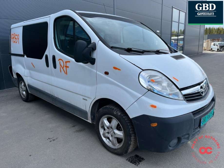 Opel Vivaro A 2006-2014 , Motorkode: M9R-786, Girkassekode: 93161928| M73
