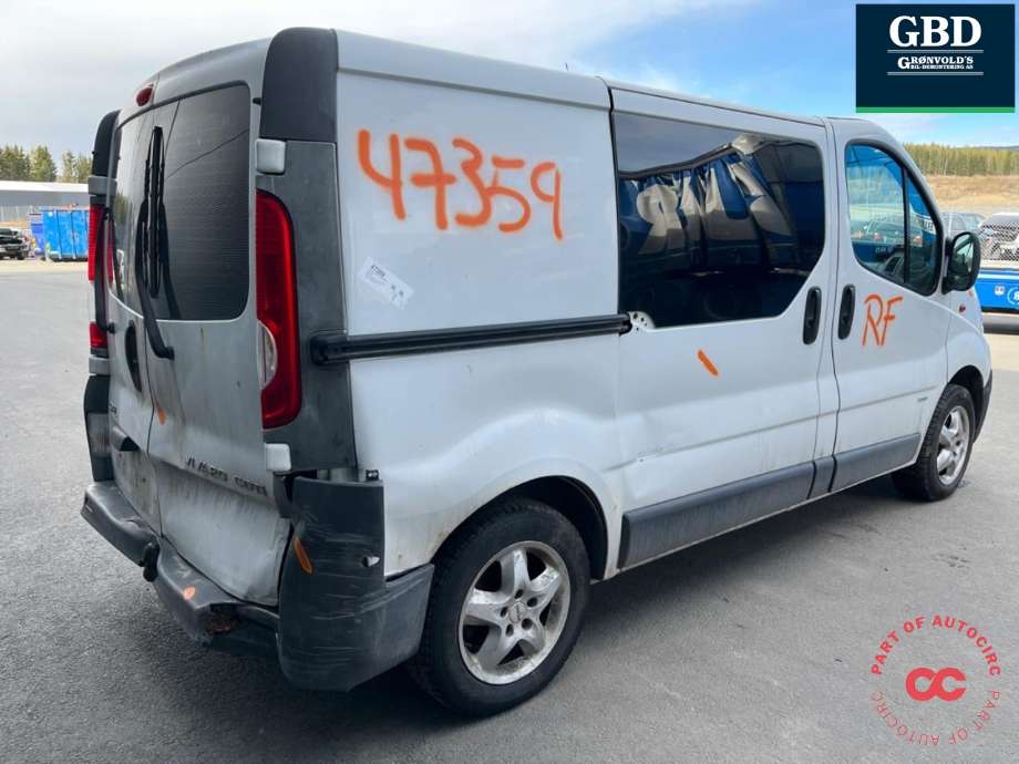 Opel Vivaro A 2006-2014 , Motorkode: M9R-786, Girkassekode: 93161928| M73