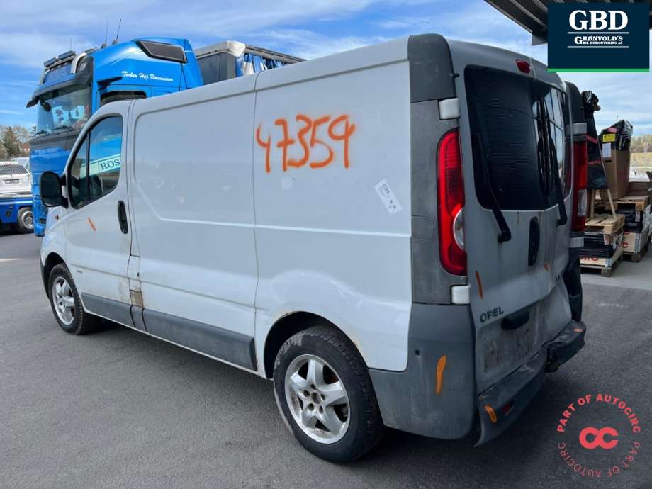 Opel Vivaro A 2006-2014 , Motorkode: M9R-786, Girkassekode: 93161928| M73