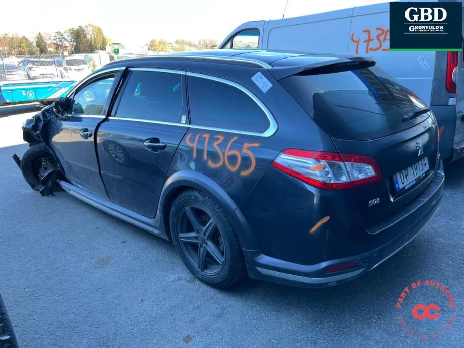 Peugeot 508 2011-2014 (Type I, Fase 1) , Motorkode: RHC| RH02, Girkassekode: 2231 S7